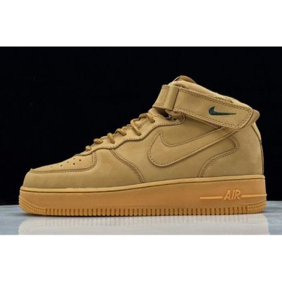 Nike Air Force 1 Mid '07 Prm Qs Kahverengi Kaykay Ayakkabı Türkiye - RXPMUJ0K